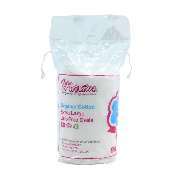 Organic Cotton Extra Large Oval Makeup Remover