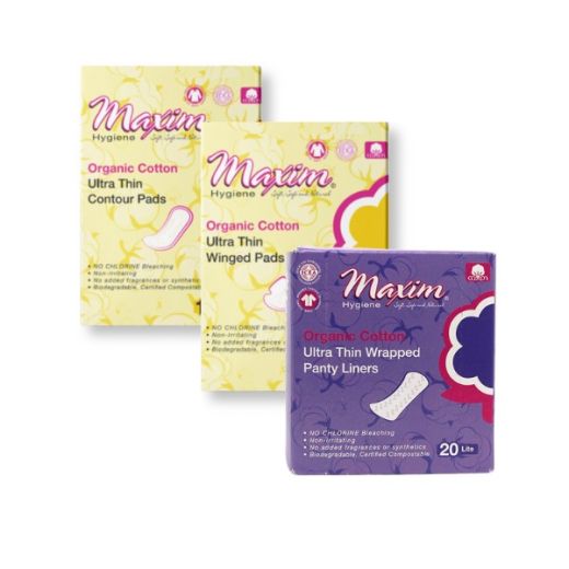 Organic Cotton Daytime Pads & Liners, Combo