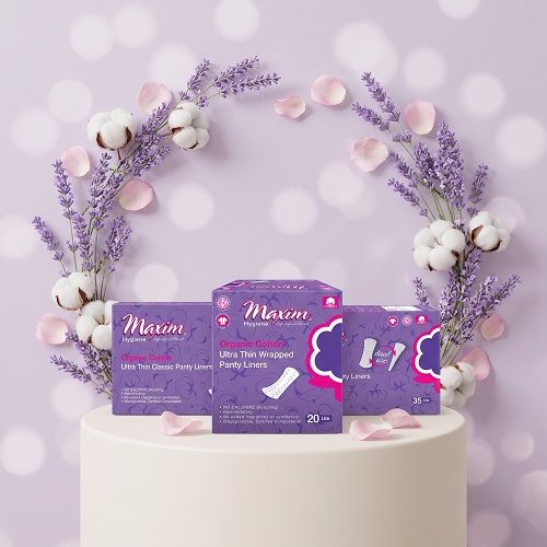 Organic Cotton Pantiliners, 3 Packs, Combo
