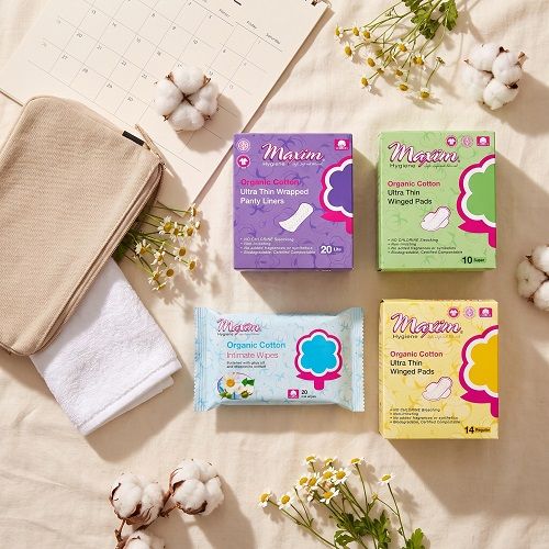 Organic Cotton Pads/Liner, Intimate Wipes, Combo