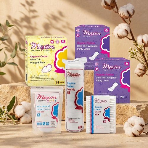 Organic Cardboard Applicator Tampons, Pads/Liners, Wipes, Combo