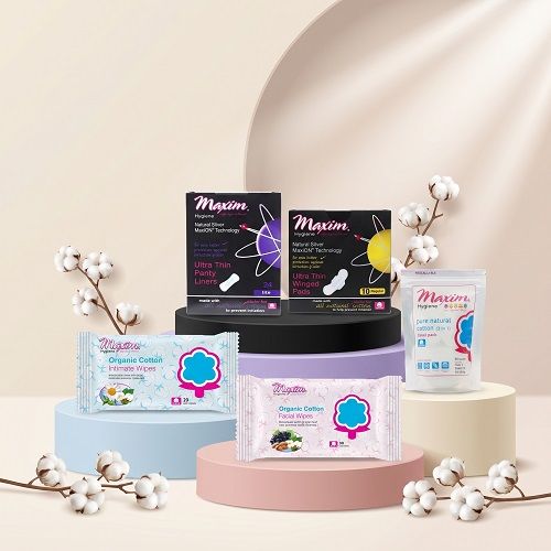 MaxION Pads/Liners, Travel Pack, Intimate/Facial Wipes, Combo