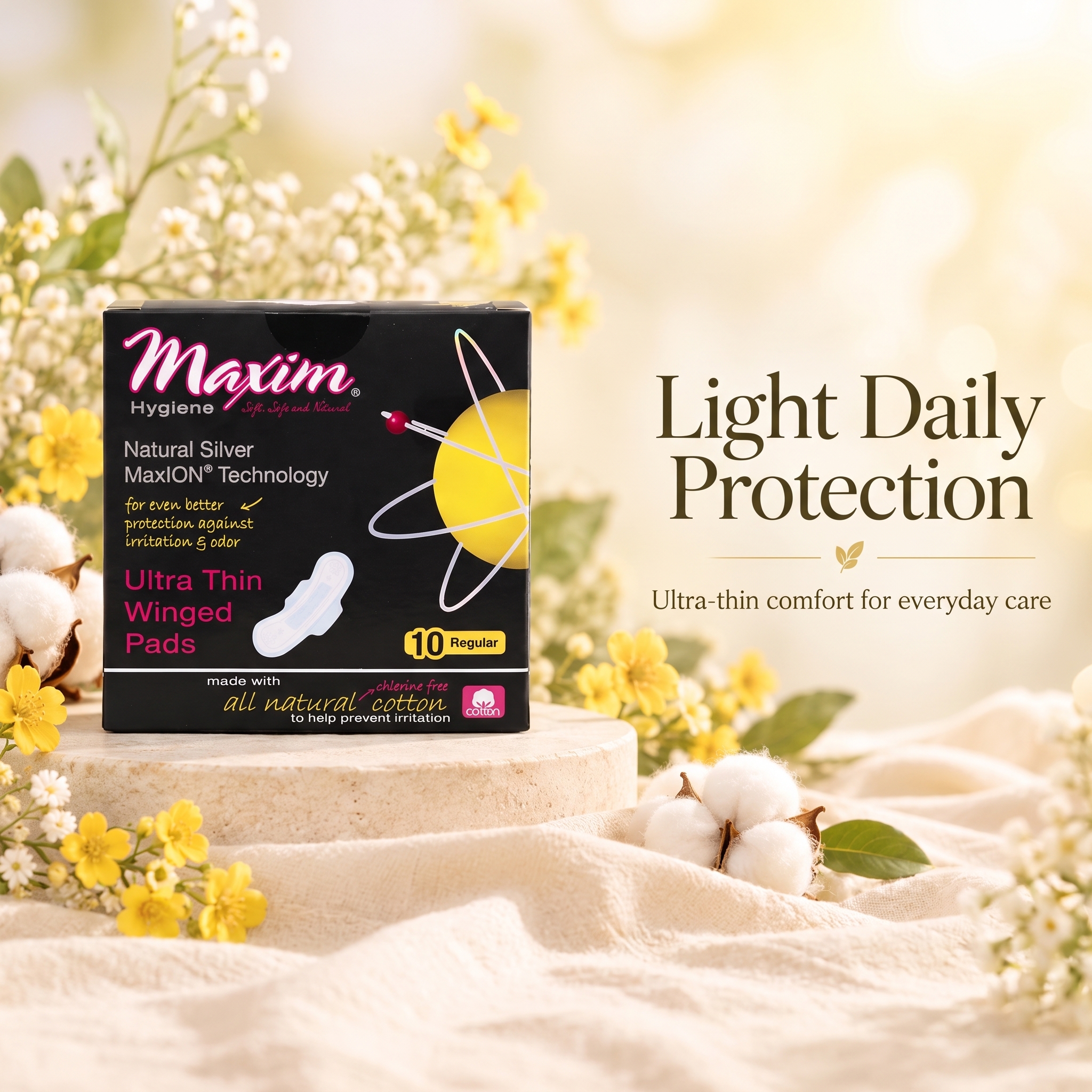 MaxION winged pads regular